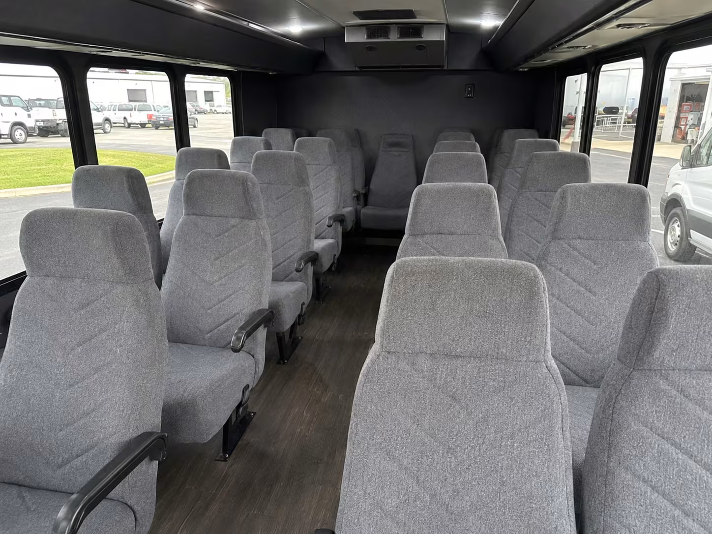 20 passenger minibus inside