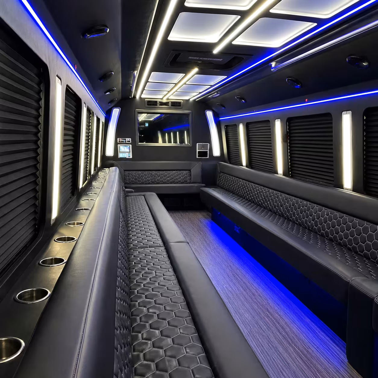 party bus interior