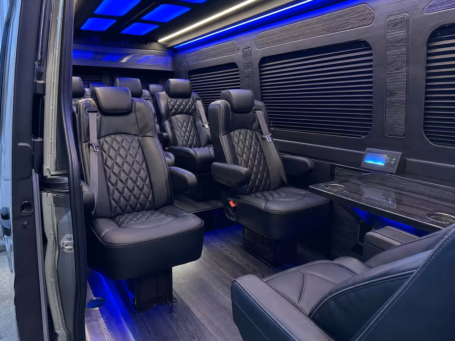 sprinter van transportation for groups and events across oakland