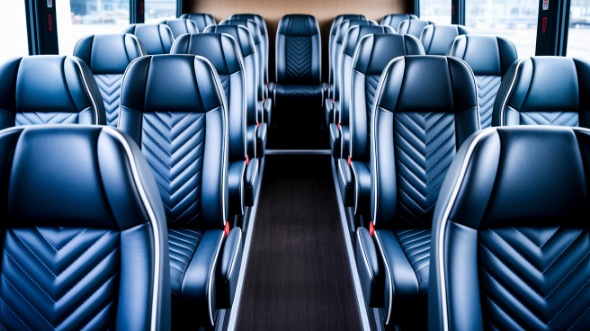 oakland 15 passenger minibus inside