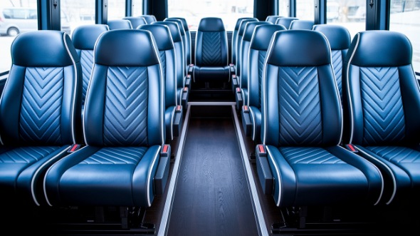 oakland 20 passenger minibus inside